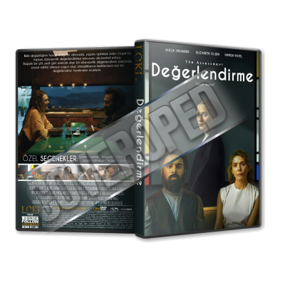 The Assessment - 2025 Türkçe Dvd Cover Tasarımı